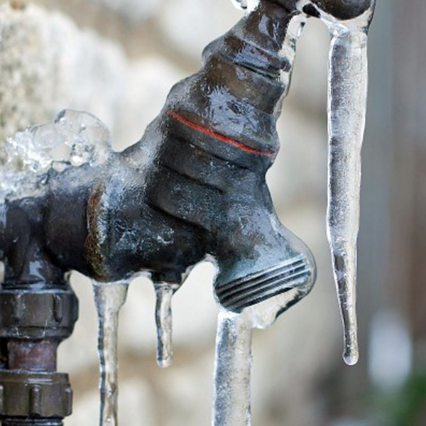 Water freezes during the winter, so avoid connecting to water bibbs as much as possible!