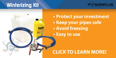 Make sure your equipment is ready for storage and cold weather! Avoid costly mistakes for just a few dollars.